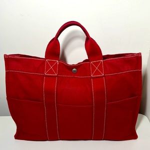 Hermes Vintage Canvas Tote 🔥🔥
